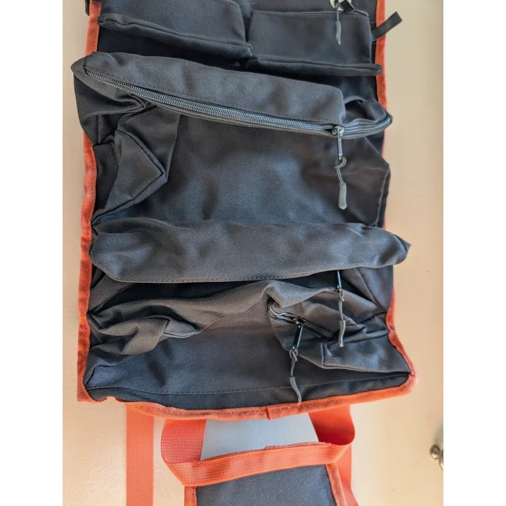 Swiss Design Roll Up Tool Bag Organizer Canvas Multi Pocket Hanging Storage New